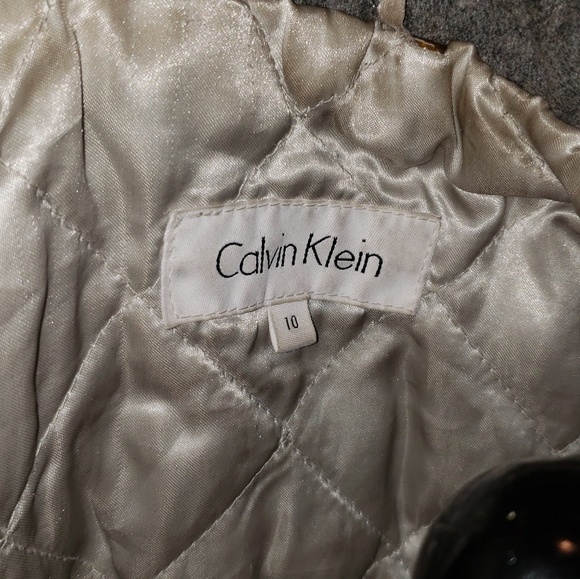 Great condition grey Calvin Klein Hooded Jacket 10 - Picture 6 of 8